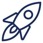 Icon Rocket Rakete Symbol